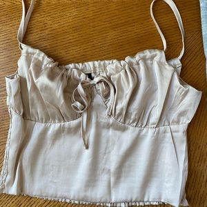 Zaful Ruffle Crop Top